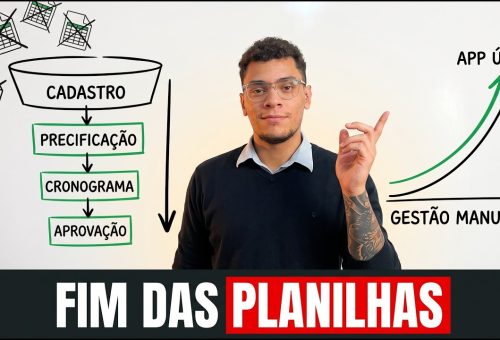 Miniatura do vídeo do canal da Sapphire sobre automação escolar, com o case de 500 horas automatizadas no fluxo de cursos de uma instituição de ensino